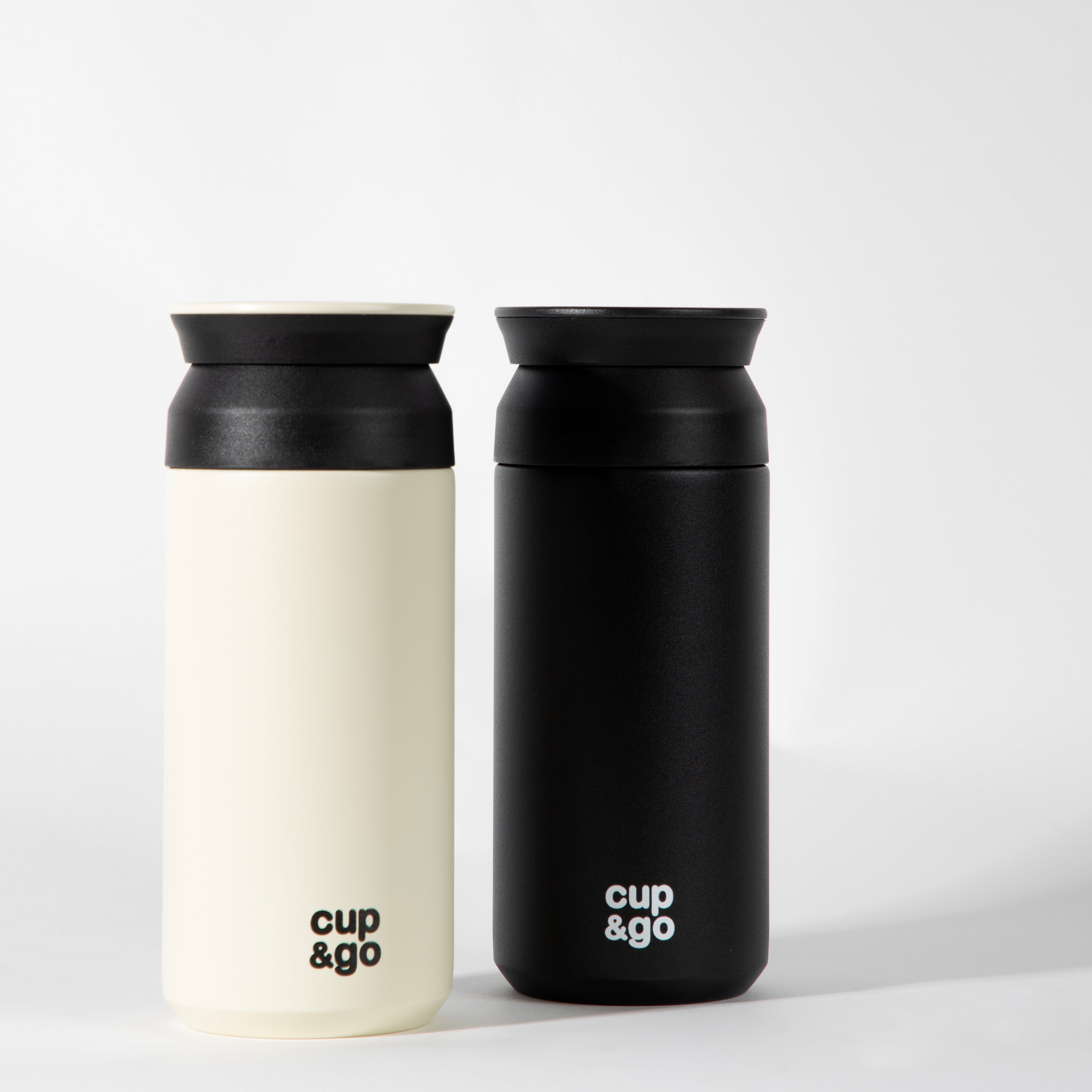 CUPGO Explorer Thermosbeker past perfect in een autobekerhouder – handig voor onderweg. 